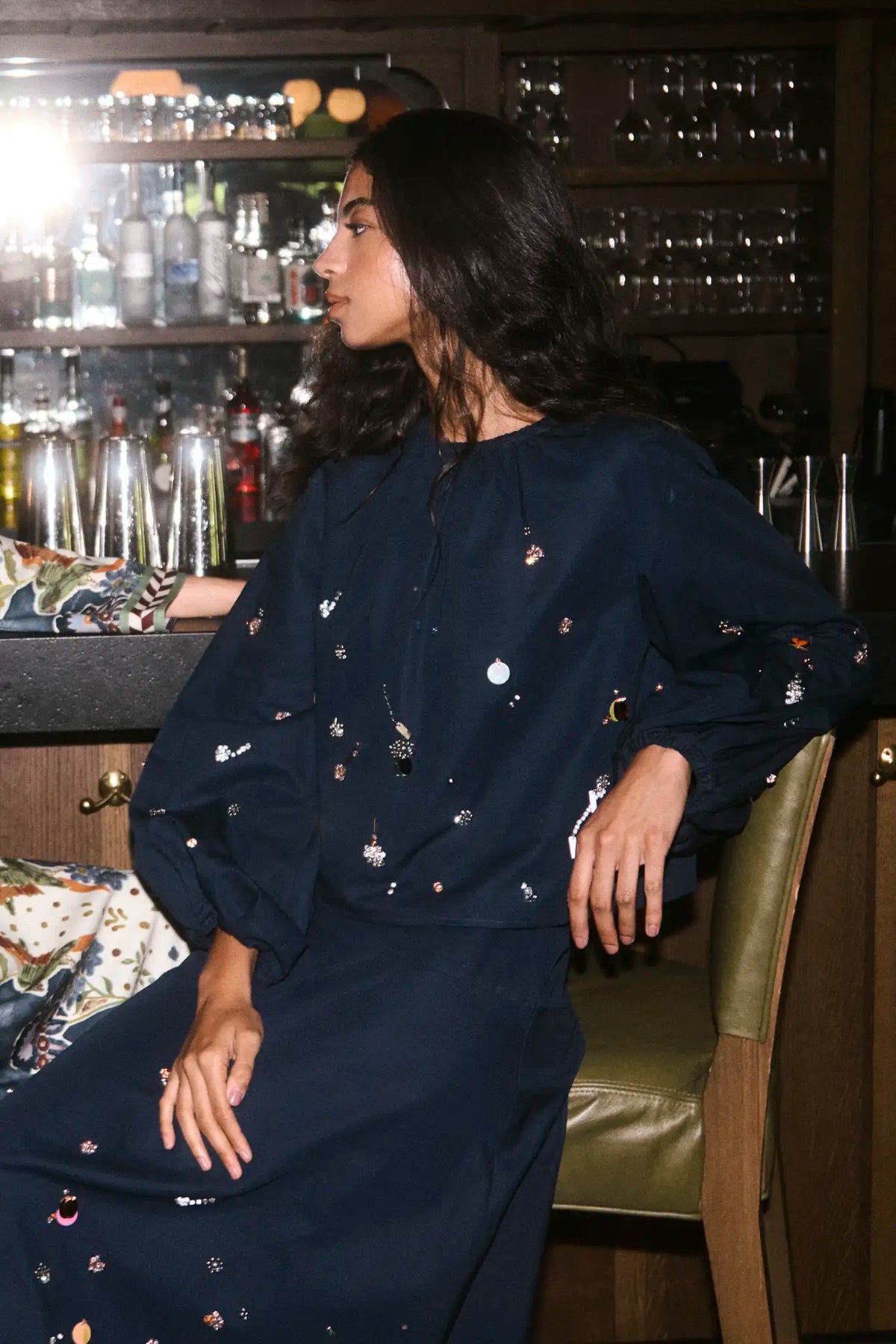 Rue Blouse, Atelier Splatter Navy