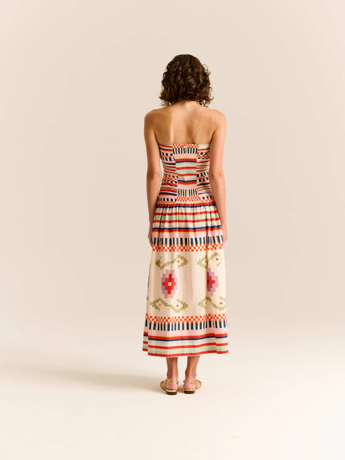 Malla Dress, Multi Chacana