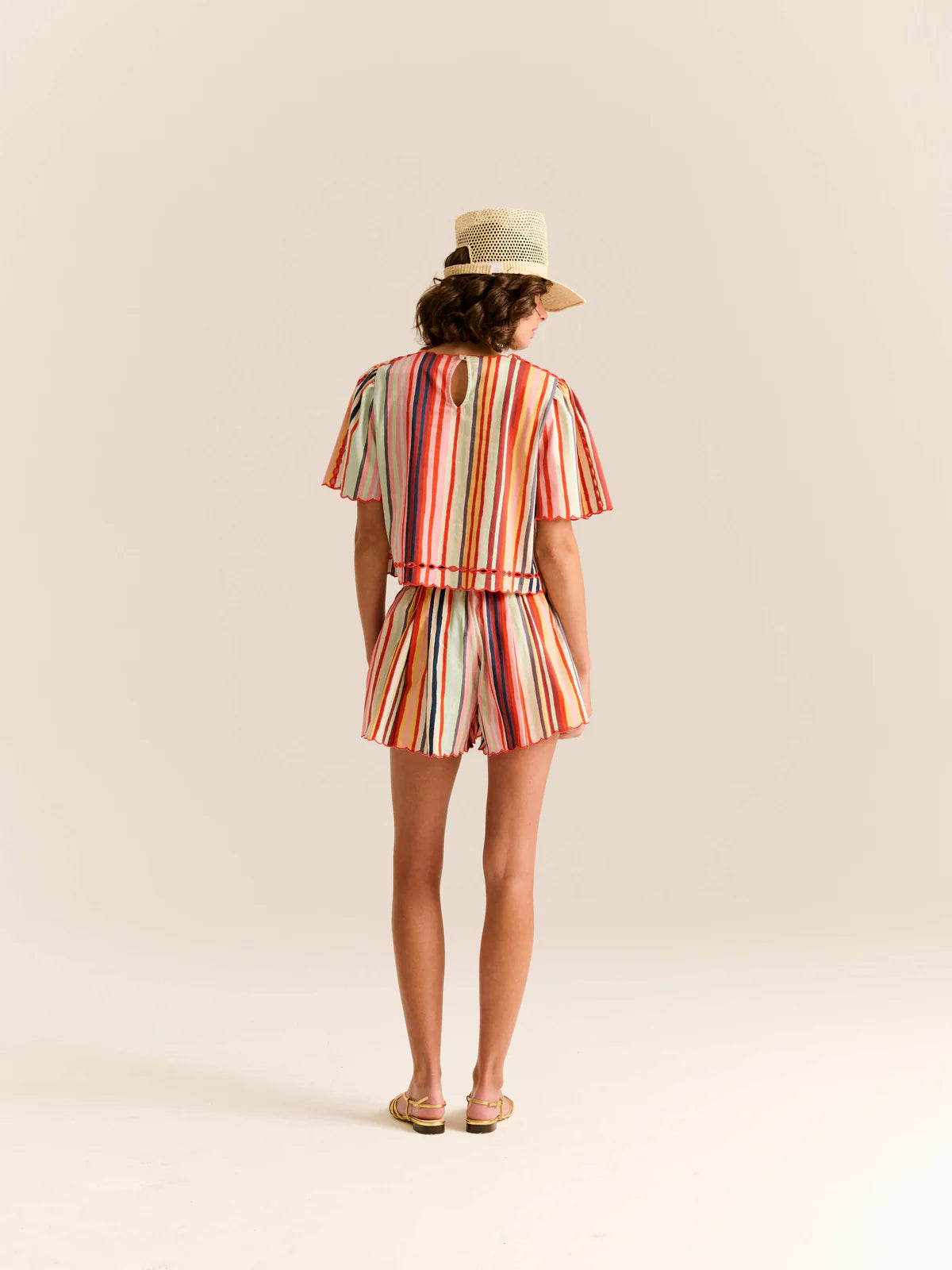 Lela Top, Multi Stripes