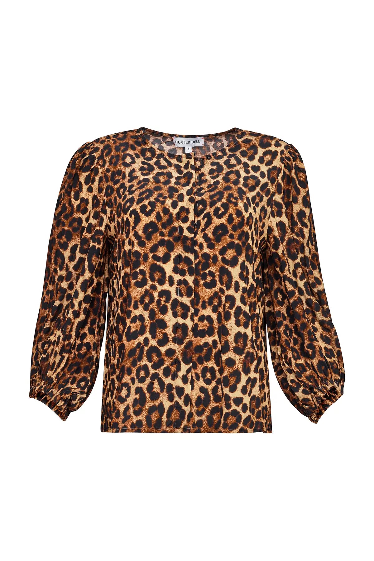 Finley Blouse, Soho Leopard Camel