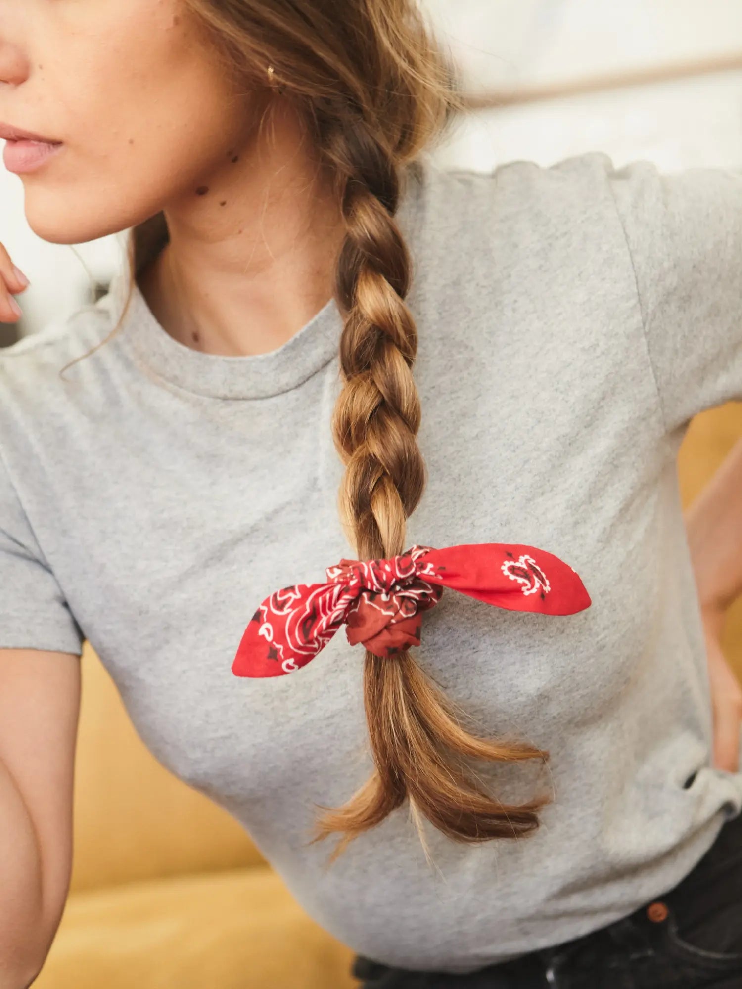Scrunchy, Vintage Red & Real Red