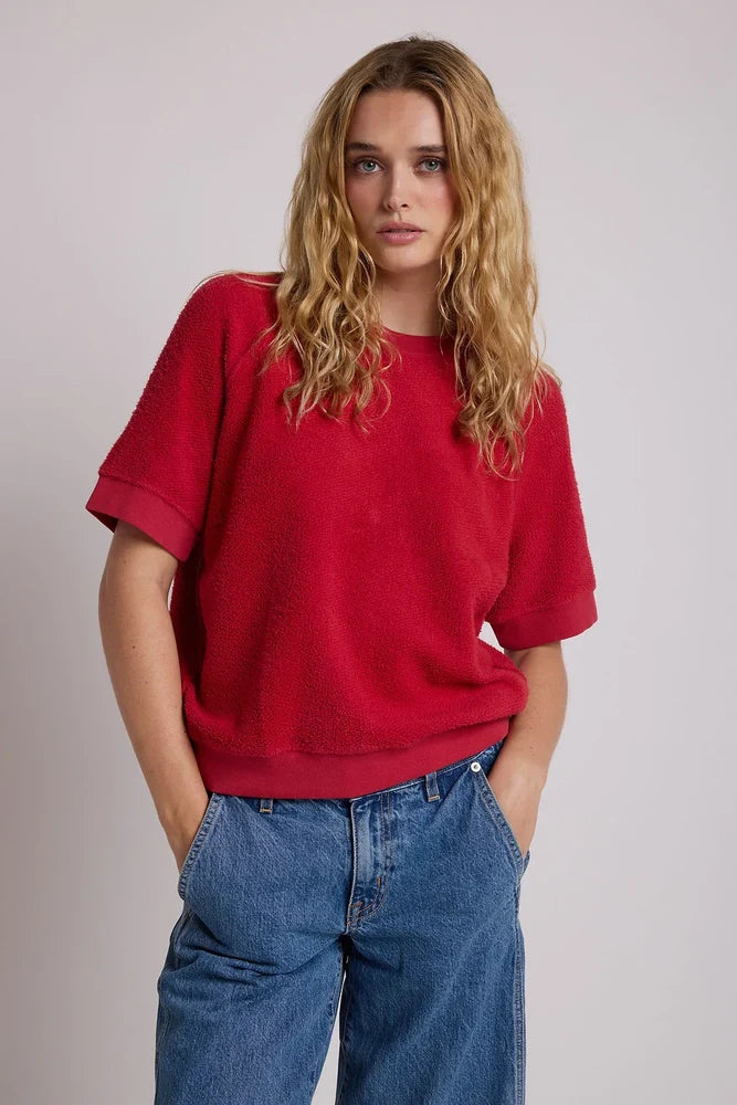 short sleeve ziggy, red