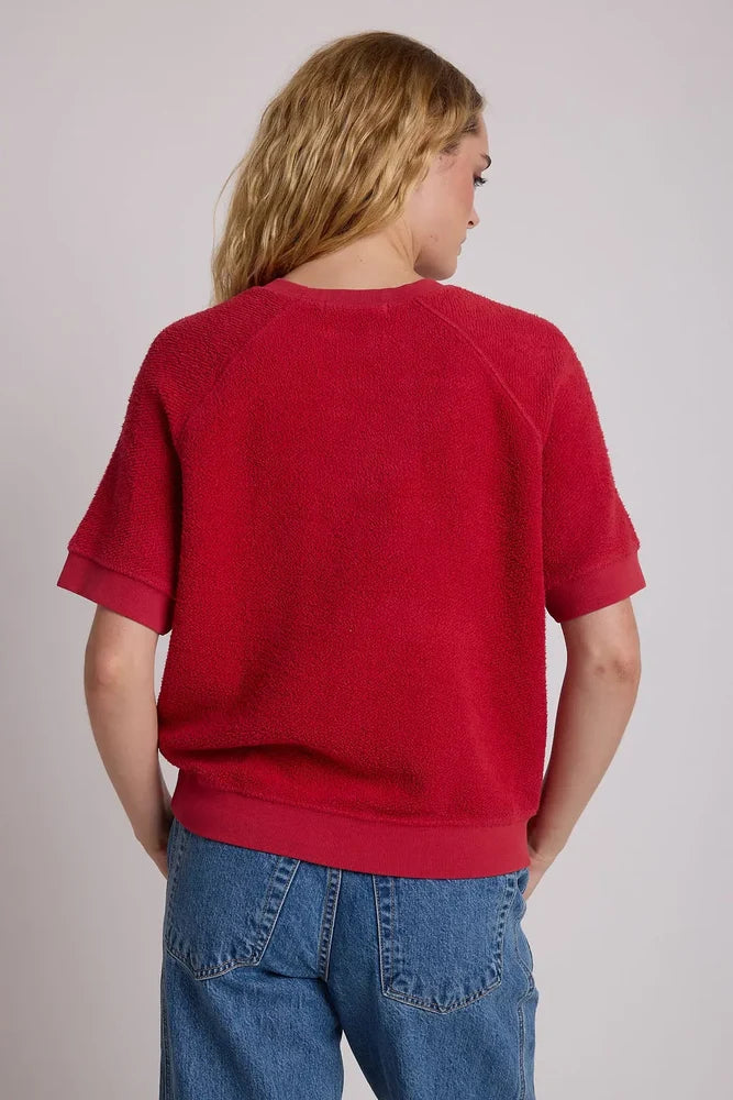 short sleeve ziggy, red