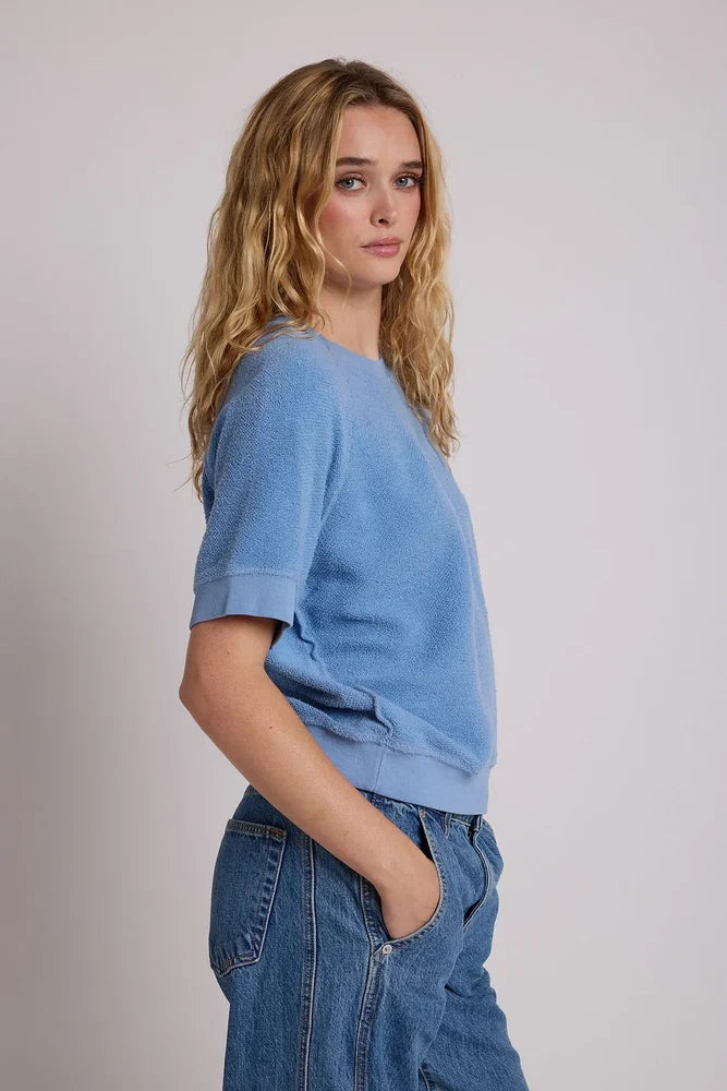 short sleeve ziggy, sky blue