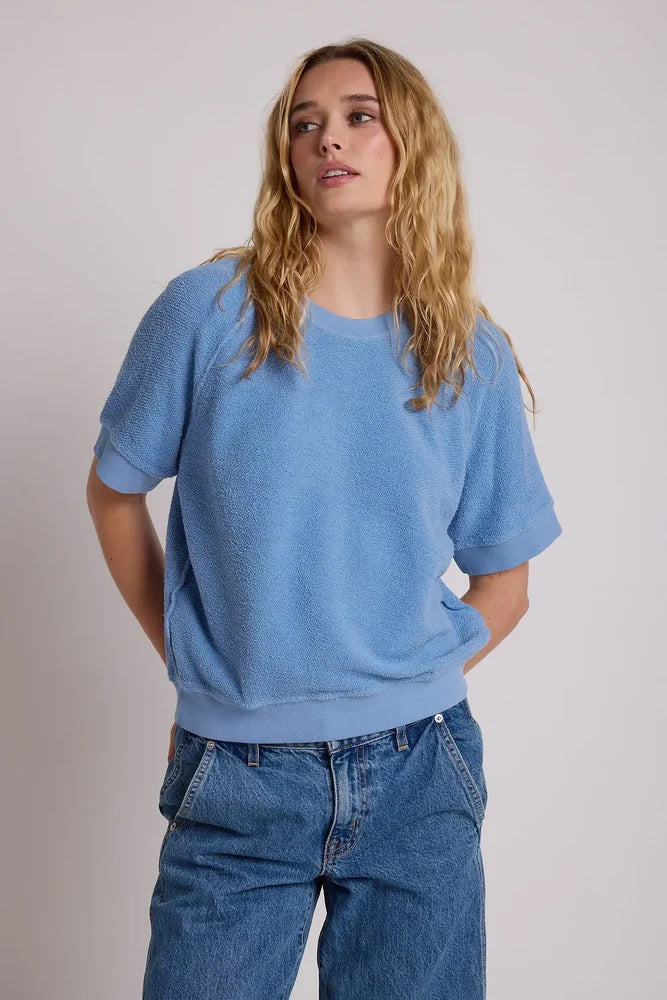 short sleeve ziggy, sky blue