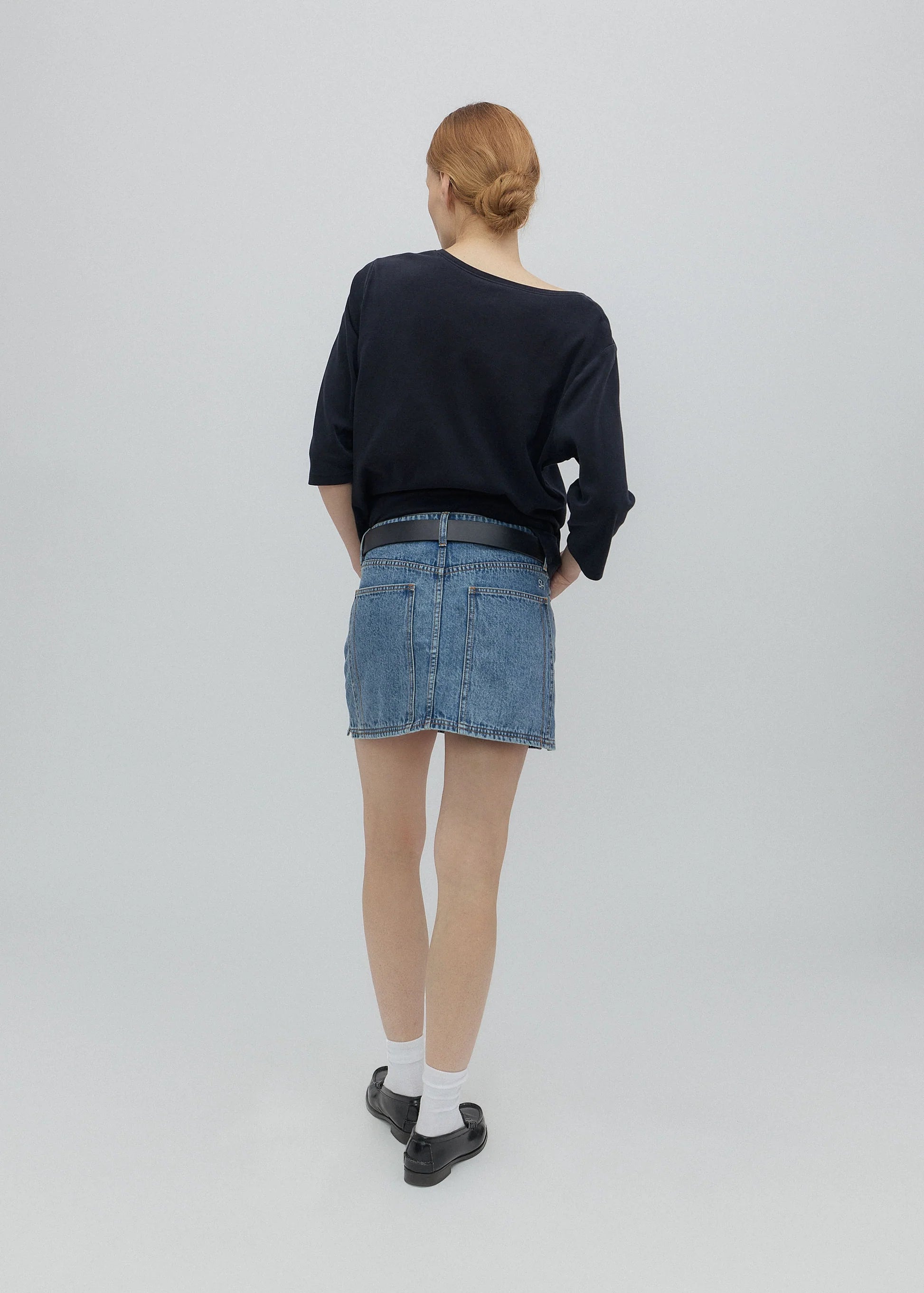 Holly Skirt in Classic Blue