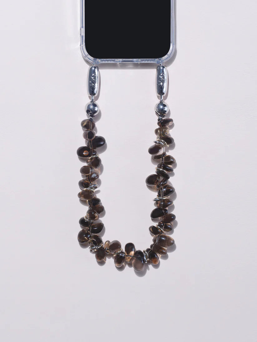 Smoky Quartz Wristlet