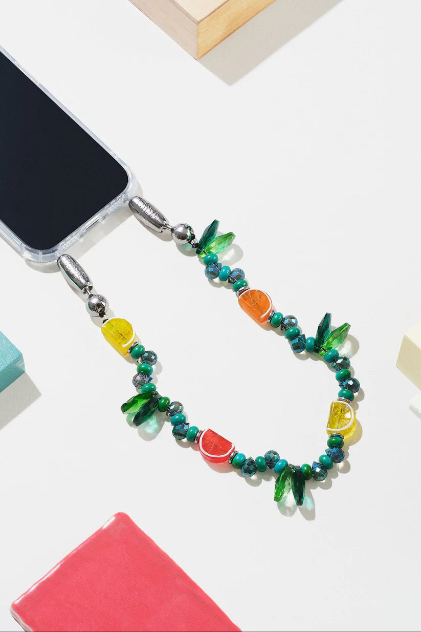 Crystal Citrus Wristlet