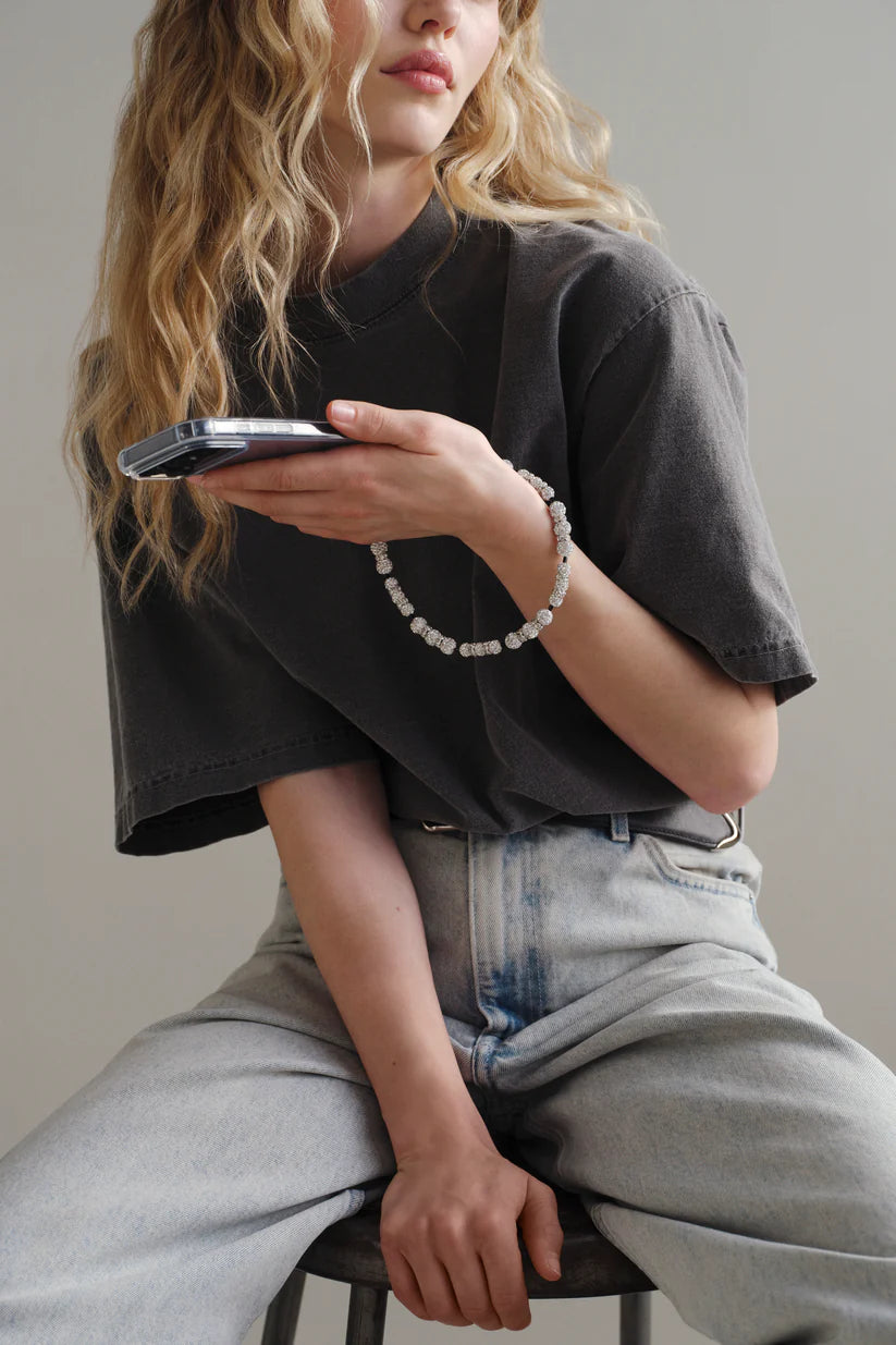 Luster Pavé Wristlet
