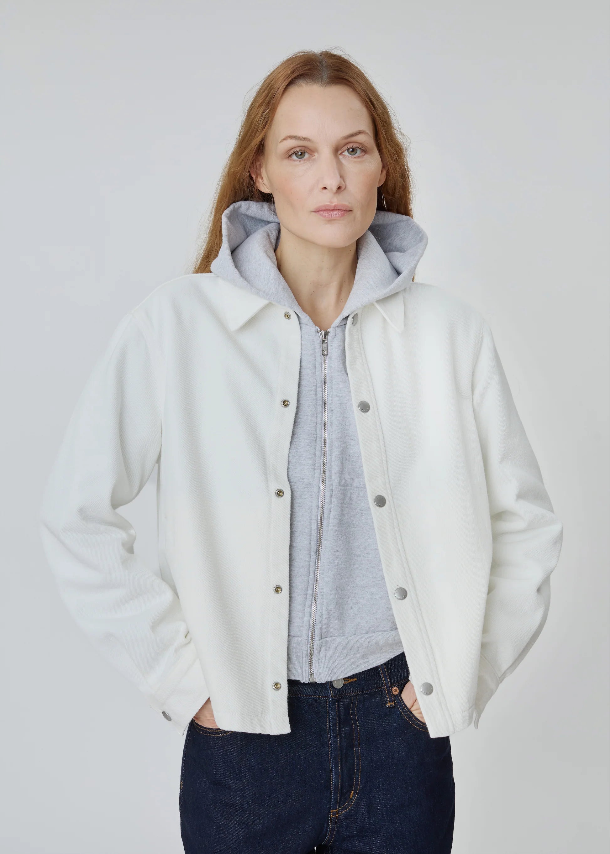 Coach Jacket, Milk