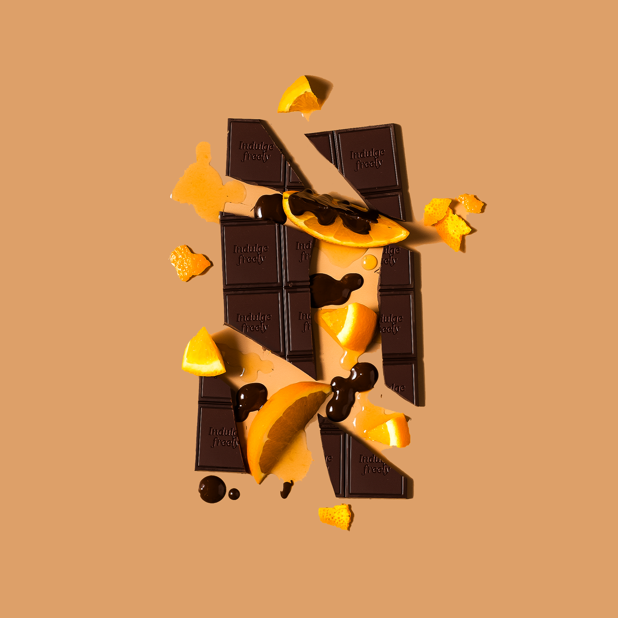 Date-Sweetened Chocolate, Orange