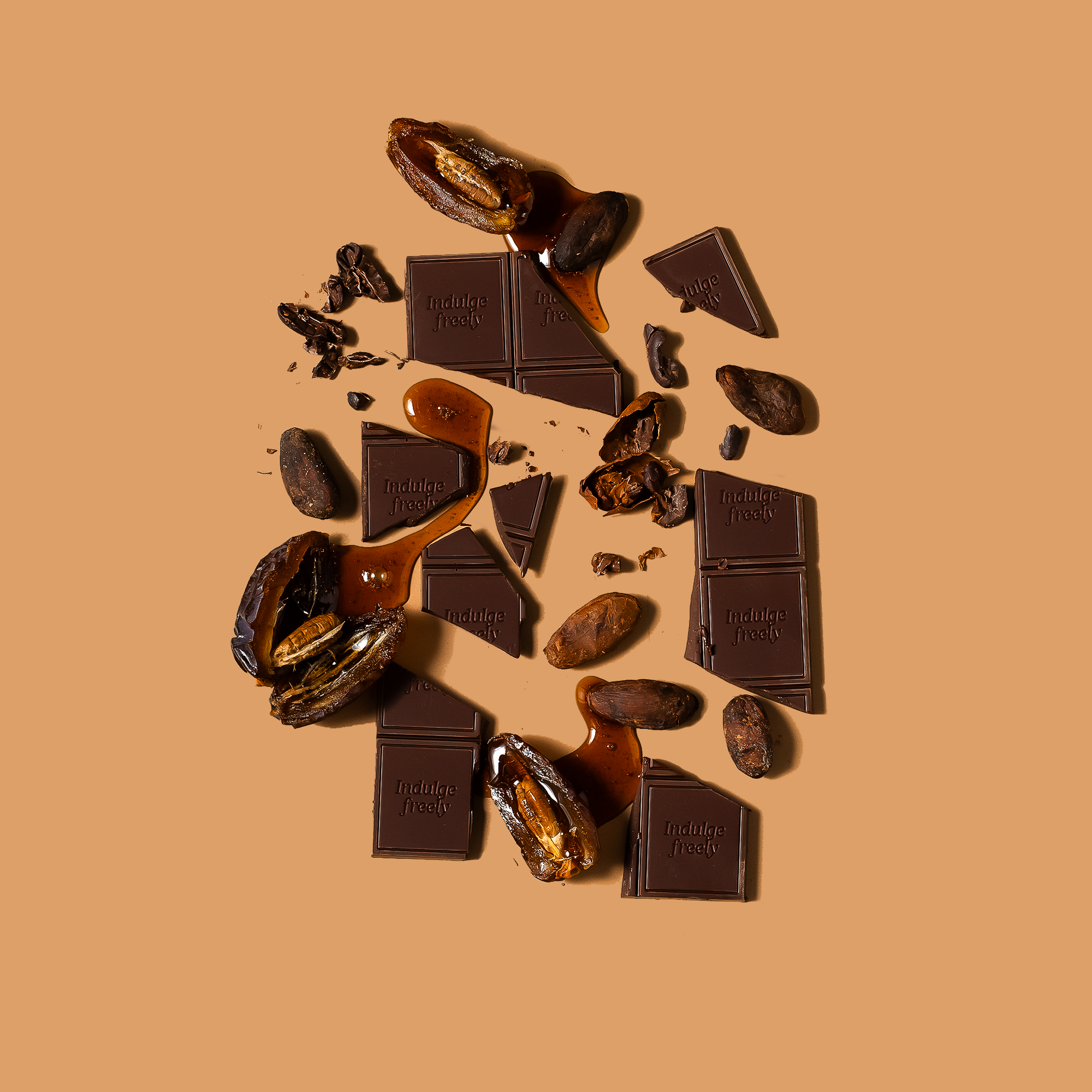 Date-Sweetened Dark Chocolate
