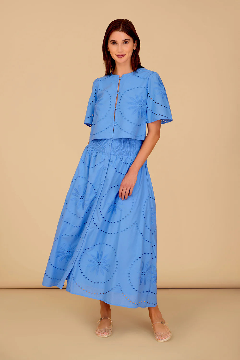 Heidi Top, Azul Lace