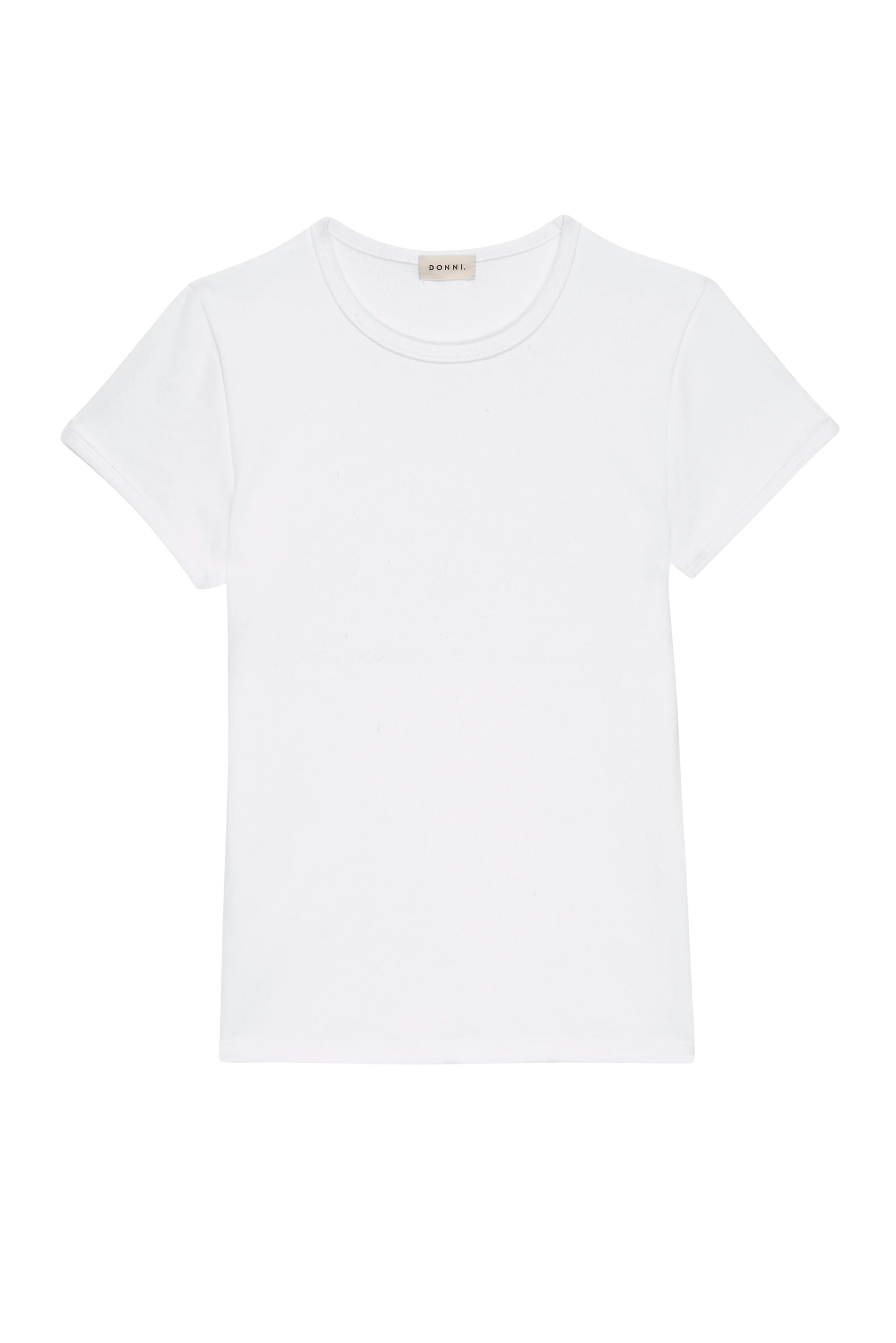 Baby Rib Baby Tee, Powder