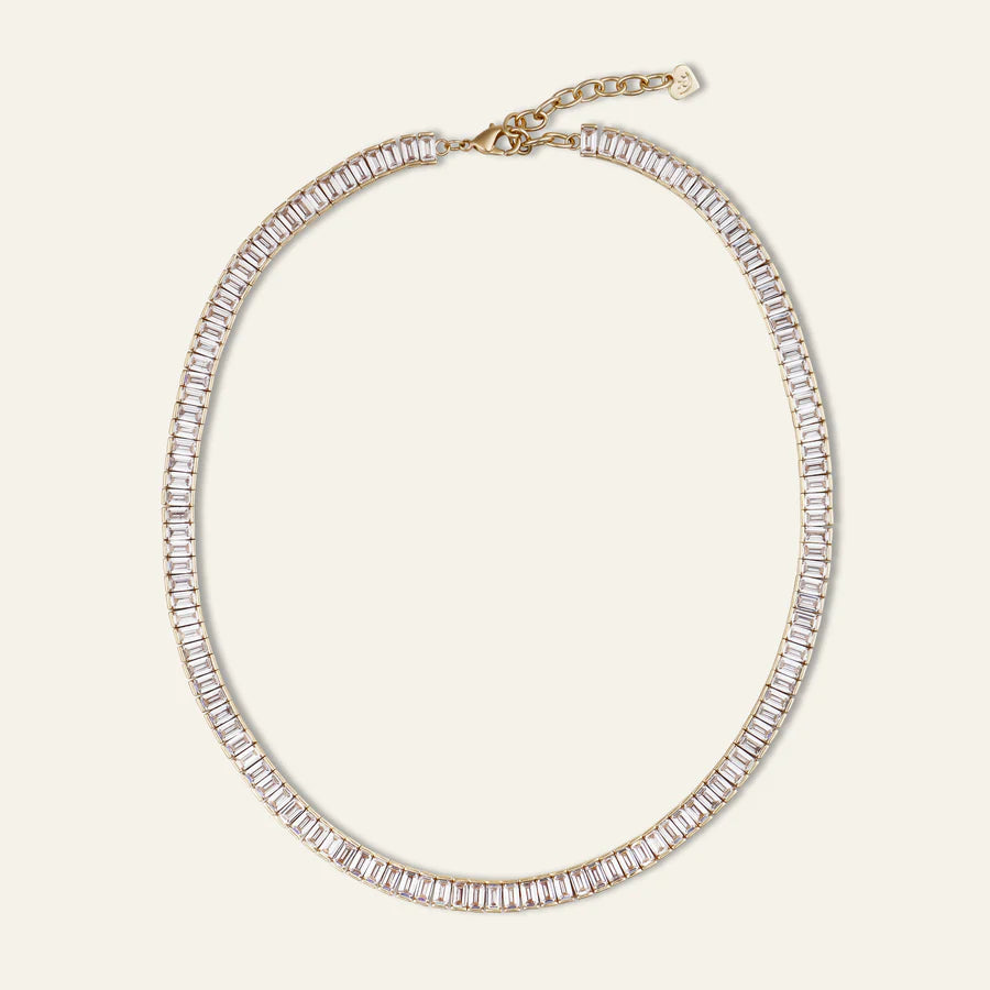 Baguette Tennis Necklace