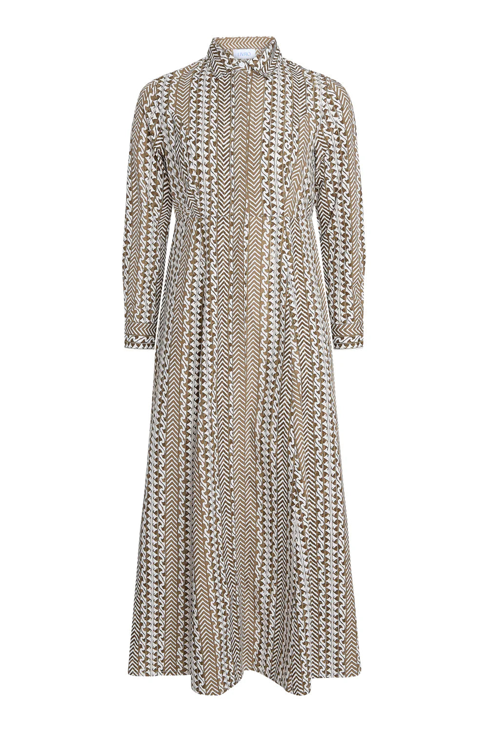 Classic Shirt Dress, Driftwood