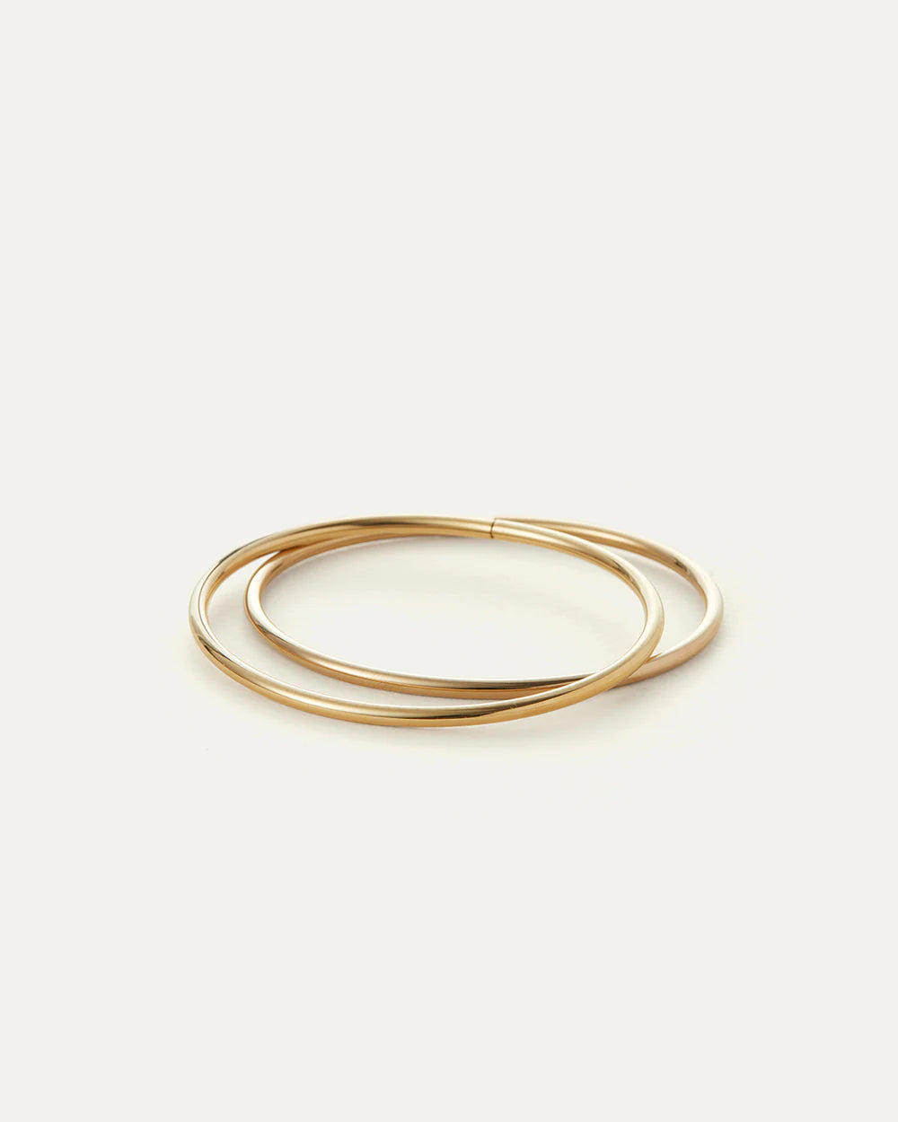 Dane Bangle, 2-Pack in Gold