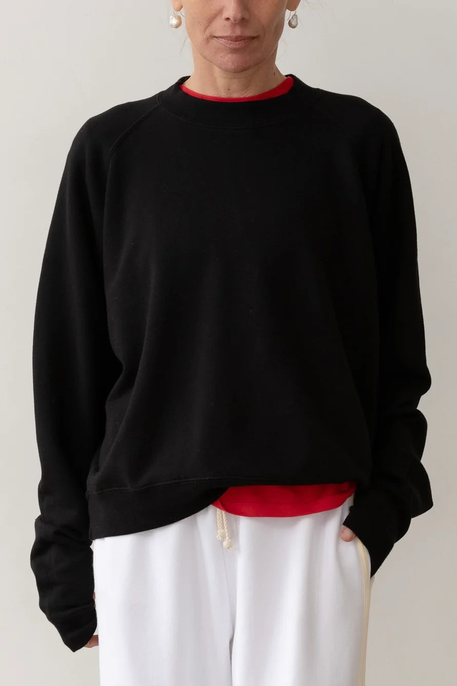 Eco-Terry Crewneck, Jet