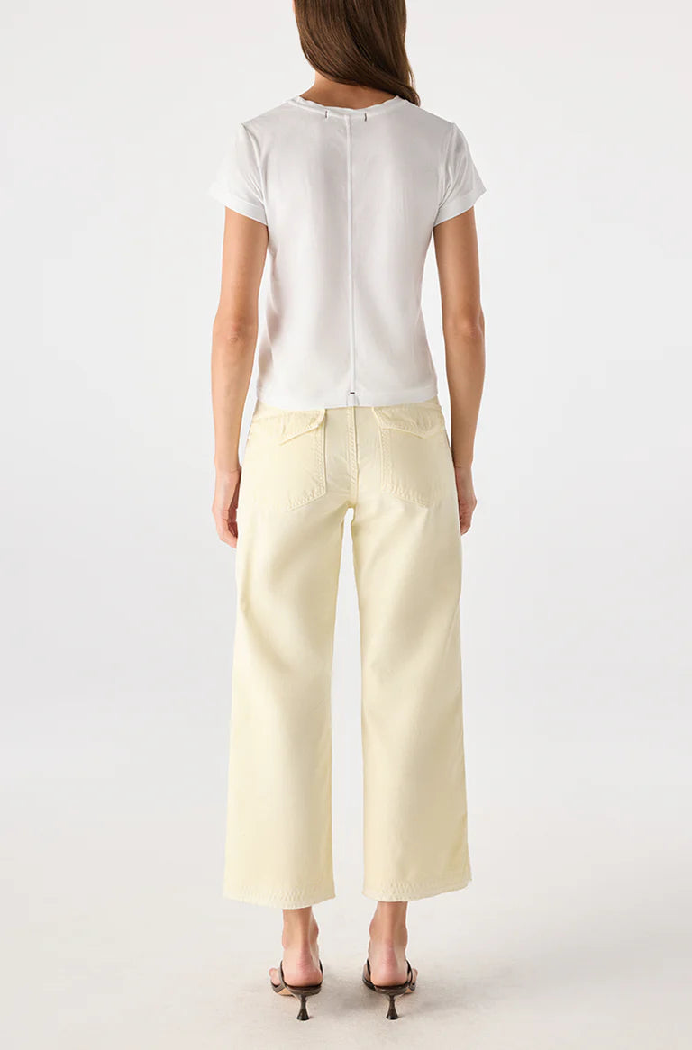 Easy Army Slouch Crop in Blondie