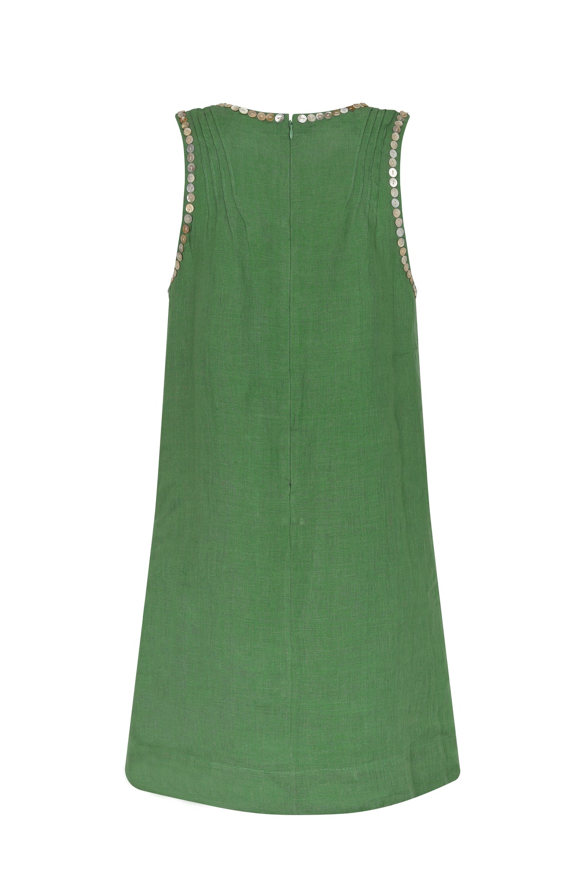 Eva Dress, Green Leaf