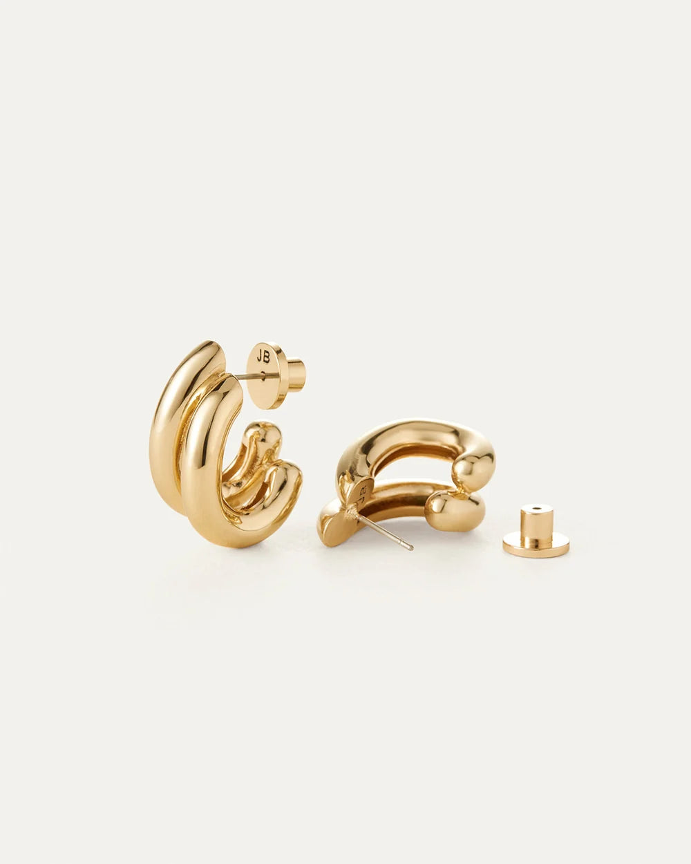 Florence Earrings, Gold