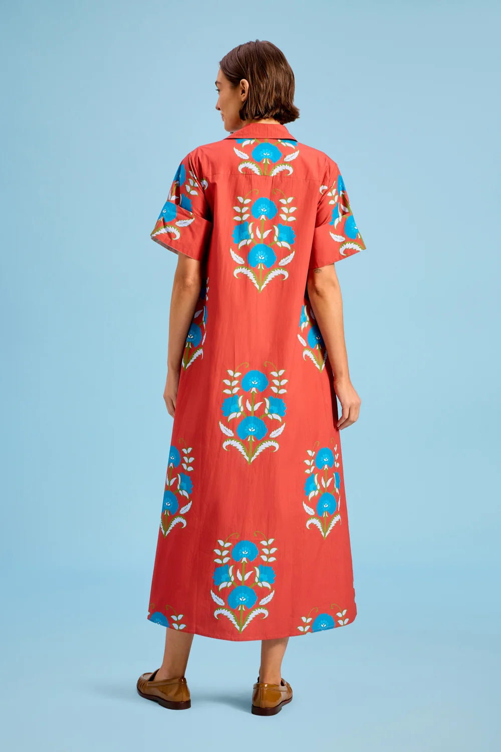 Gibbons Dress, Cinnaleaf