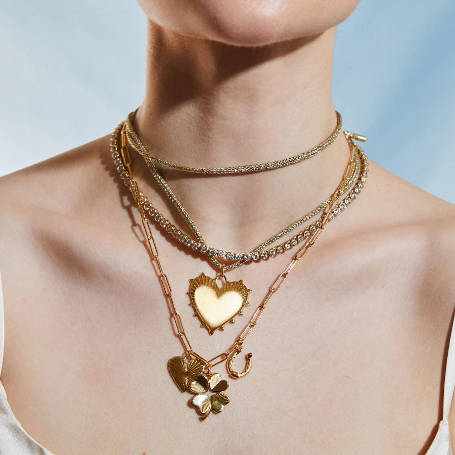 Gold Lurex Necklace Cord