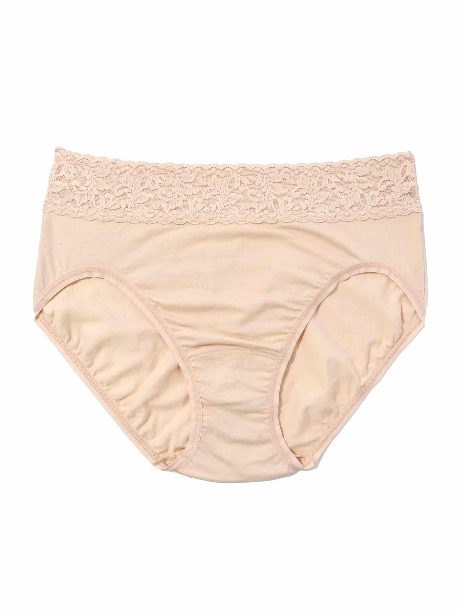 Cotton French Brief, Chai