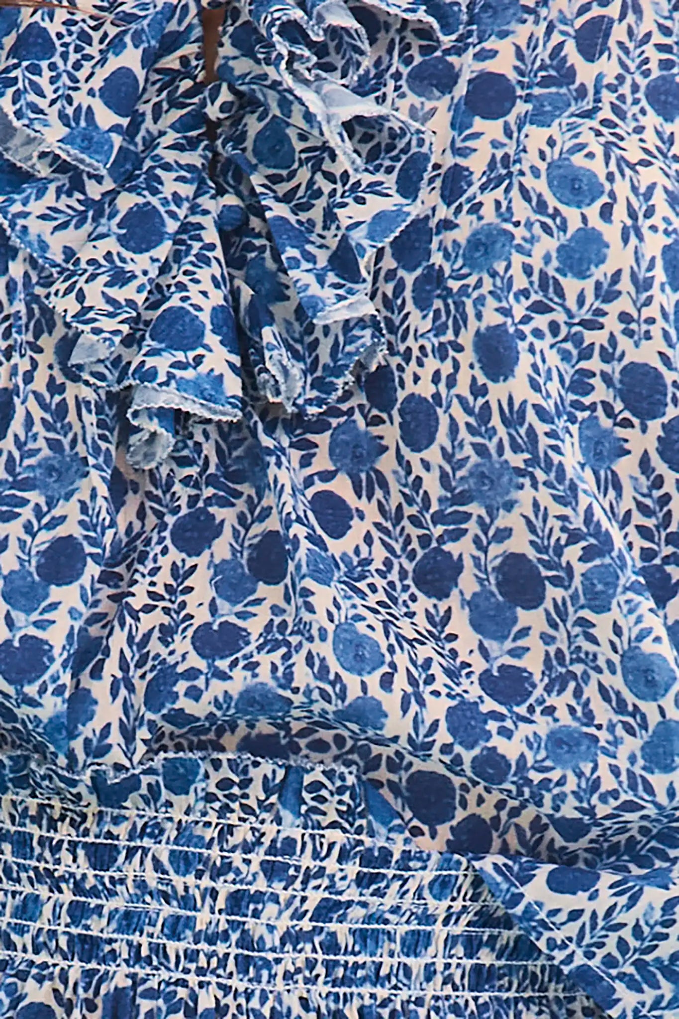 Imogen Top, Bermuda Blooms