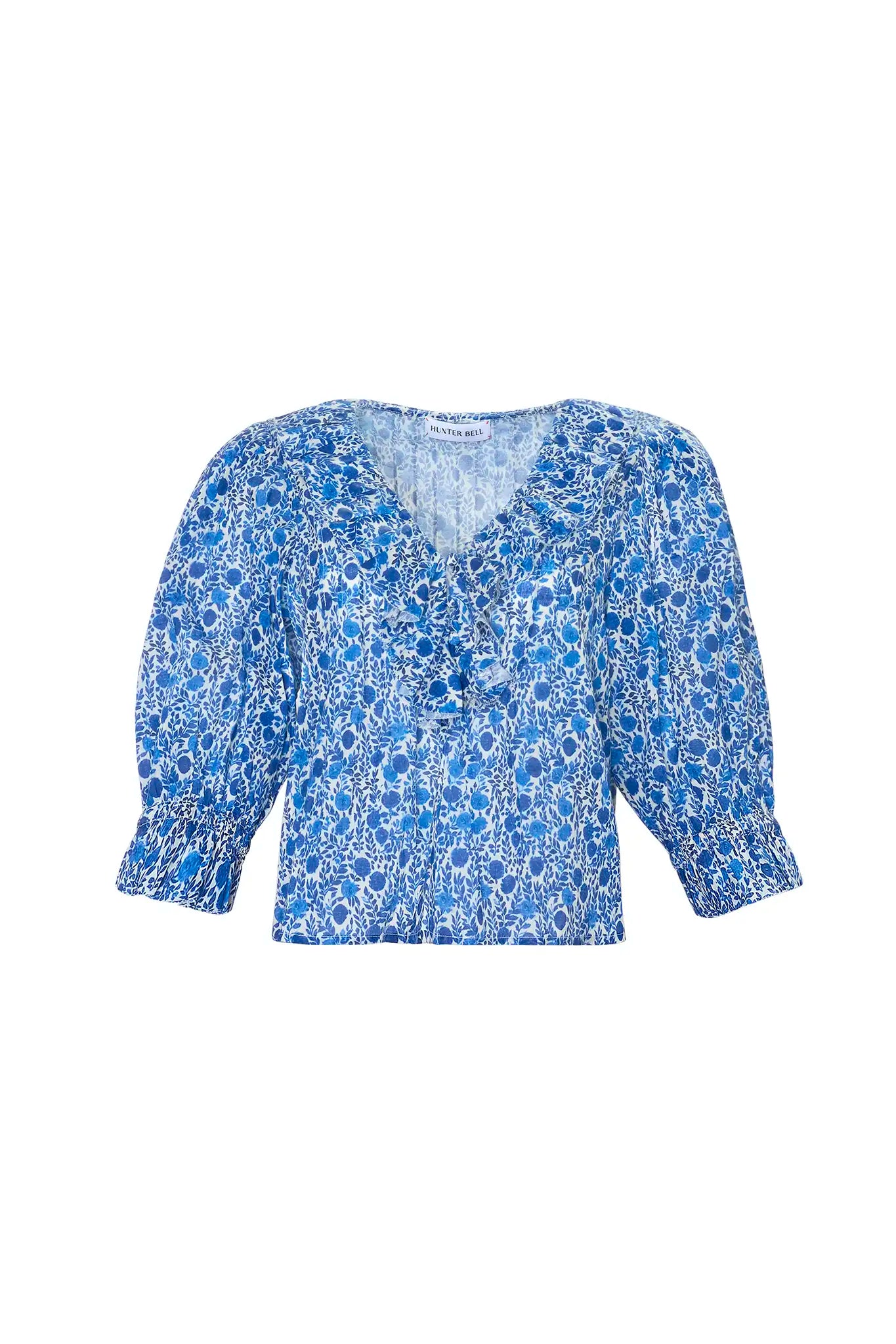 Imogen Top, Bermuda Blooms