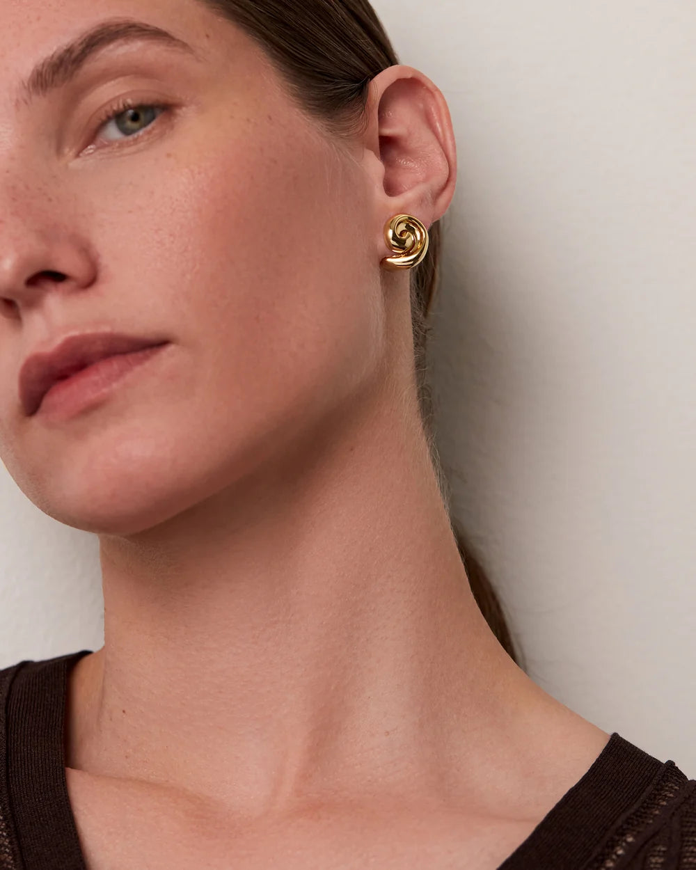 Small Gio Earrings, Gold
