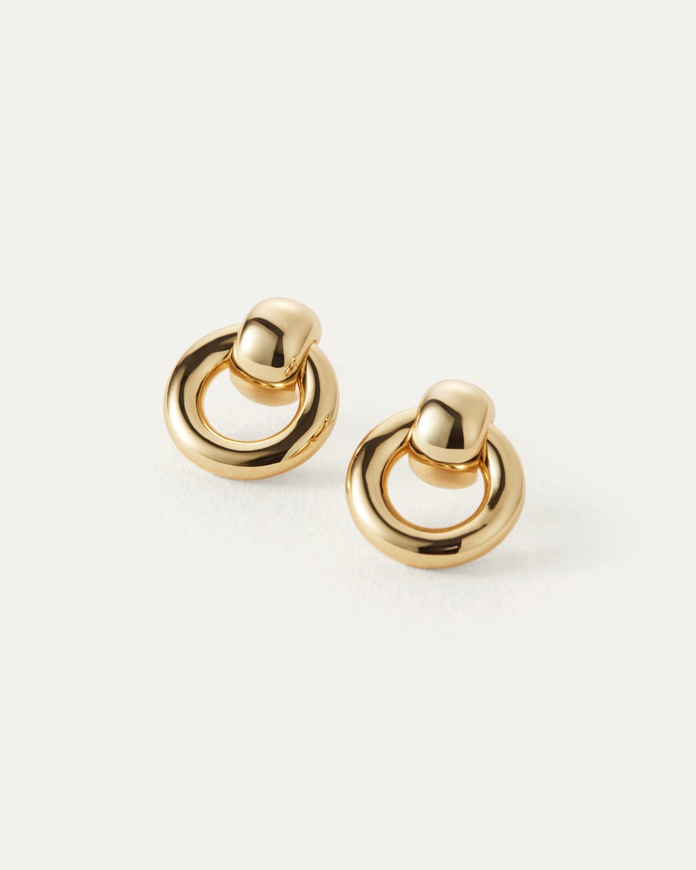 Mini Puffy Faye Knockers, Gold