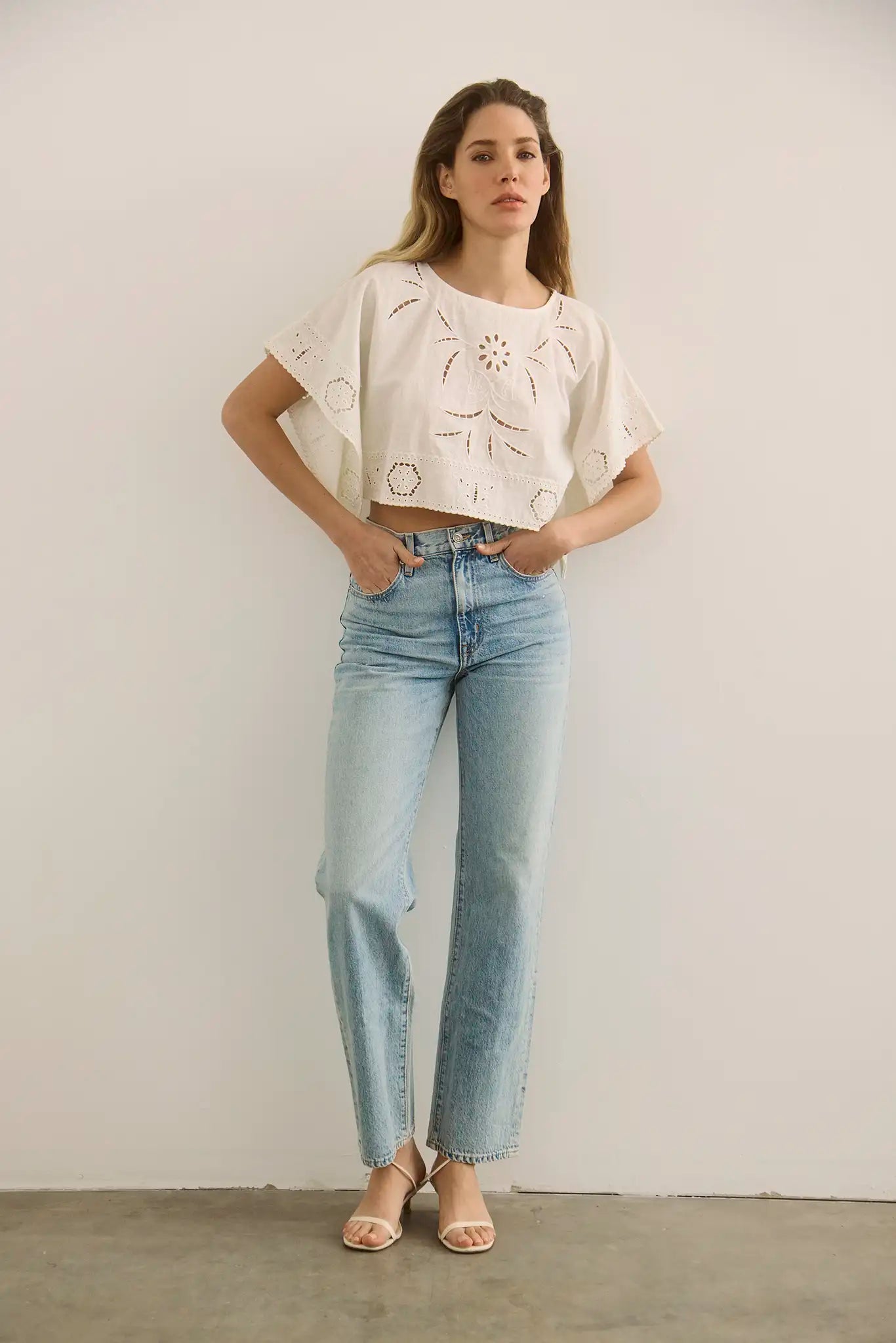 Keira Top, White