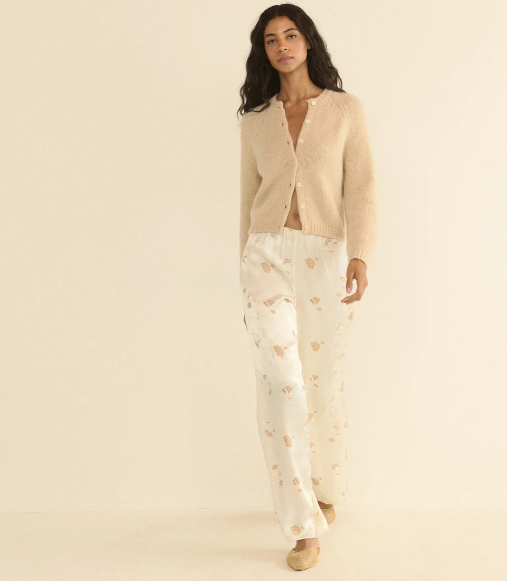 Lavona Pant, Fresco Tappezzeria Jacquard