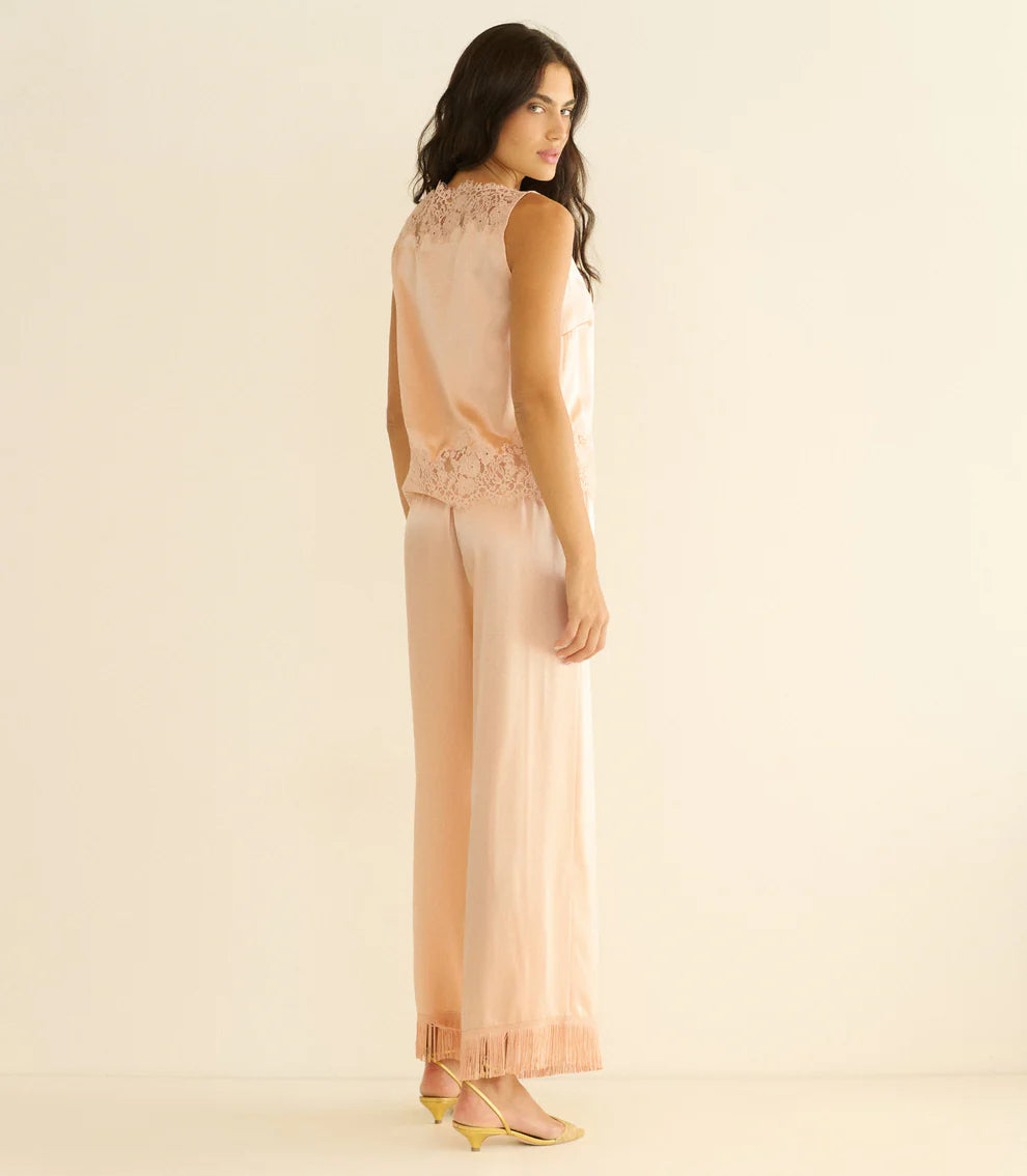 Viviane Top, Peach Sorbet