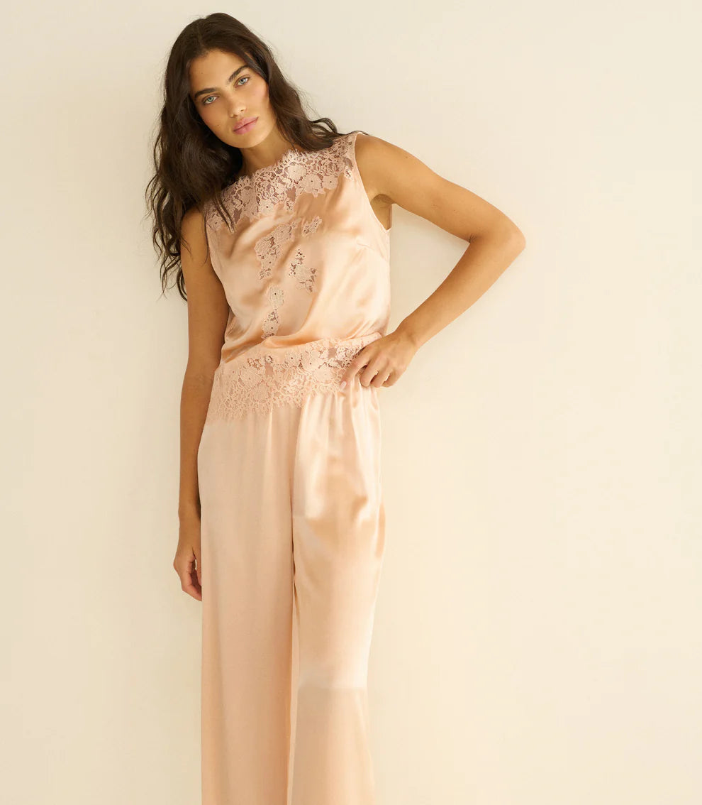 Viviane Top, Peach Sorbet