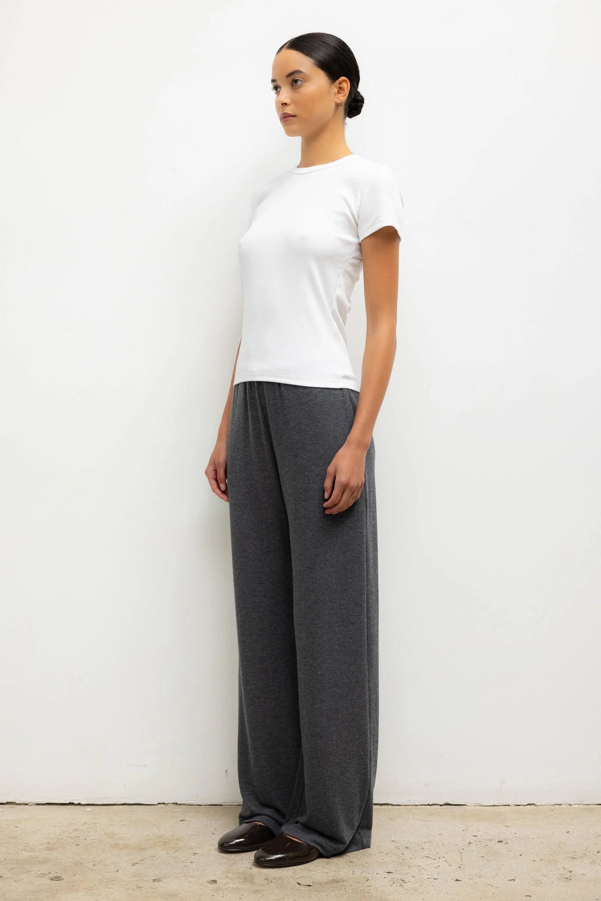 Kelly Slim Fit Tee in White