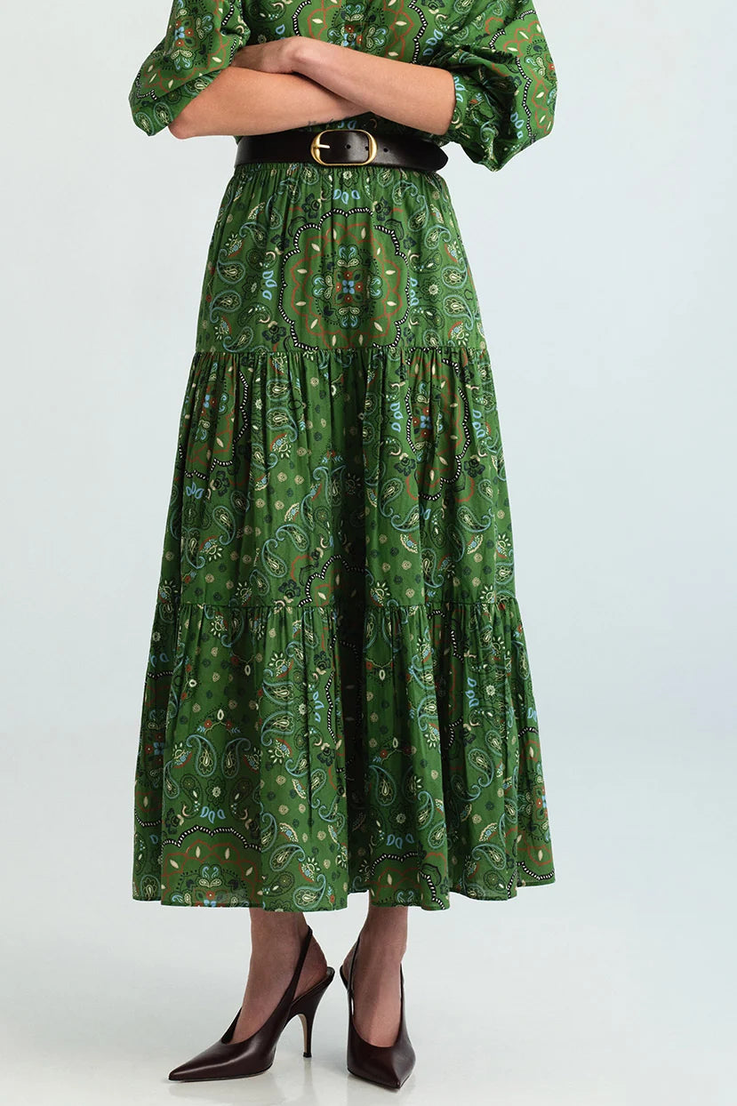 Melanie Skirt, Bandana Green