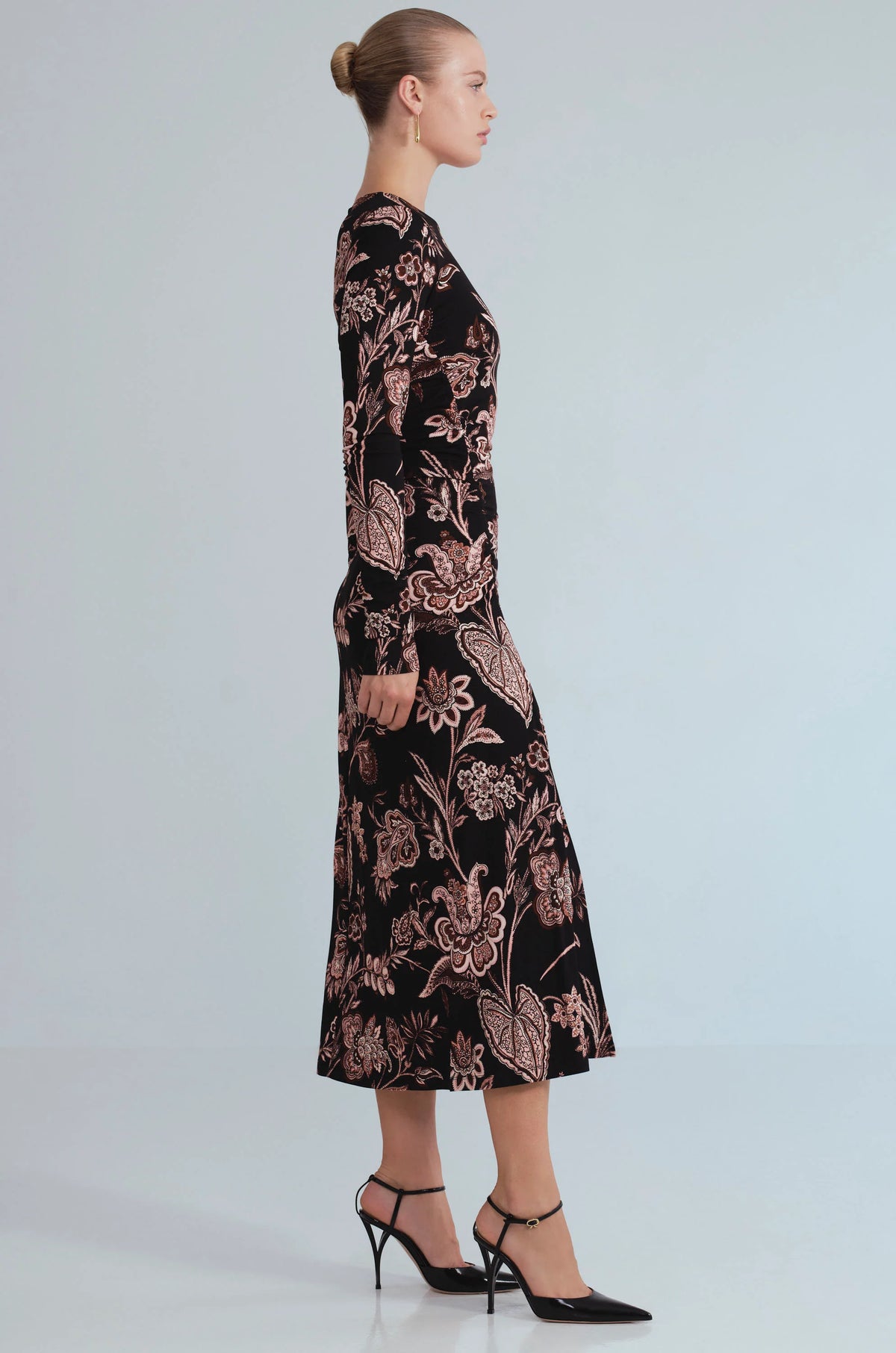 Piermond Dress, Linden Bloom Black