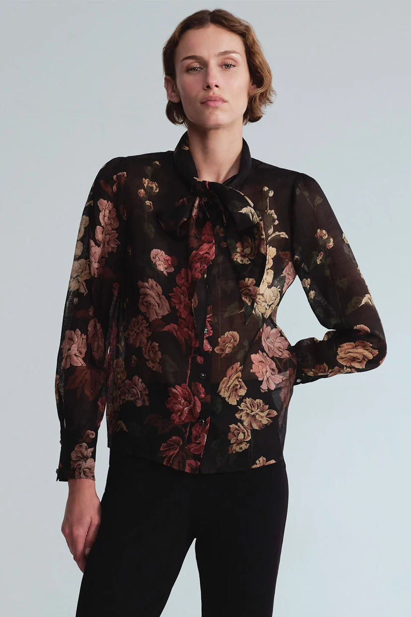 Chili Blouse, Meadows Black