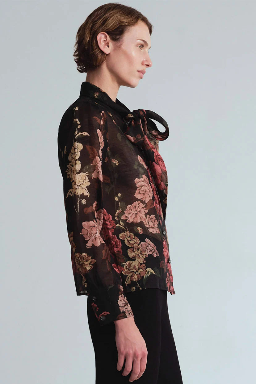 Chili Blouse, Meadows Black