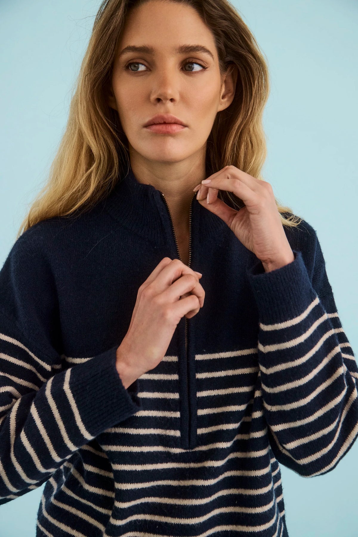 Lewis Pullover, Midnight Blue
