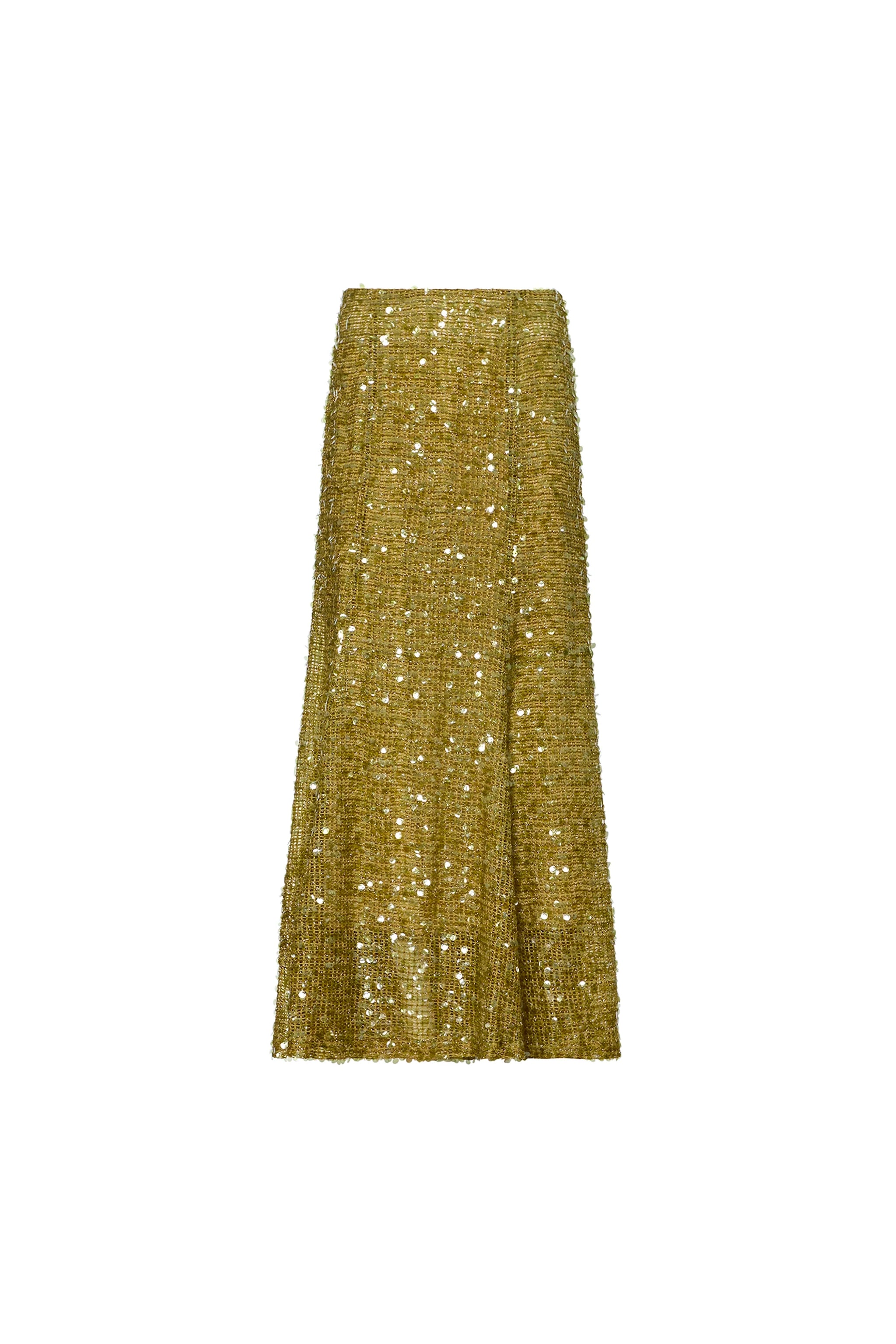 Lindsey Skirt, Moss Sequin