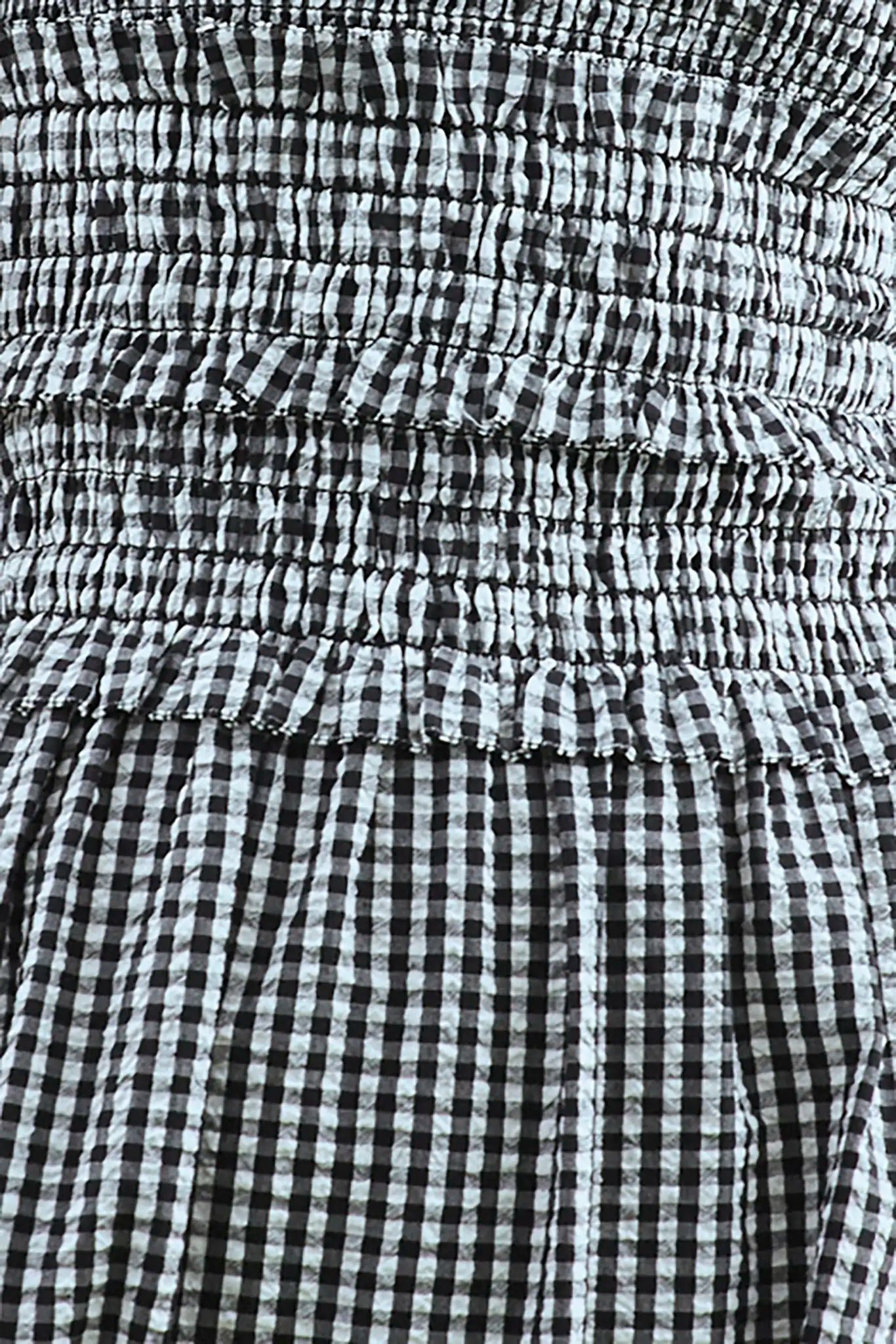 Louise Dress, Black & White
