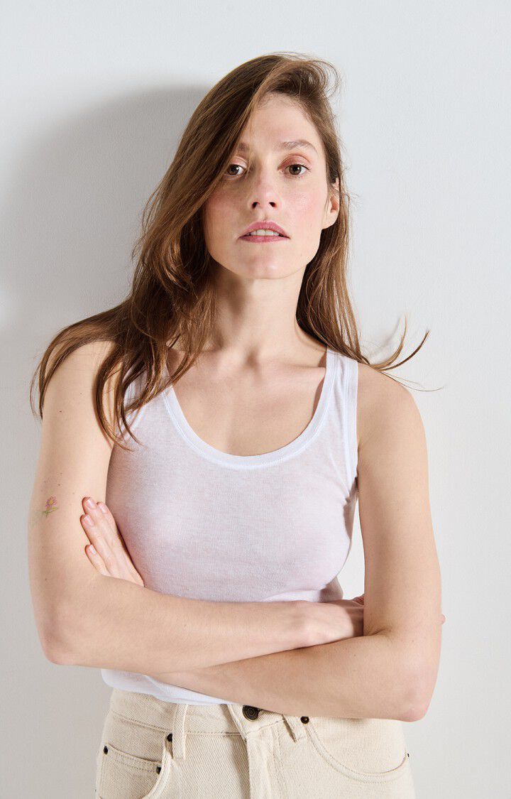 Massachusetts Tank Top, White