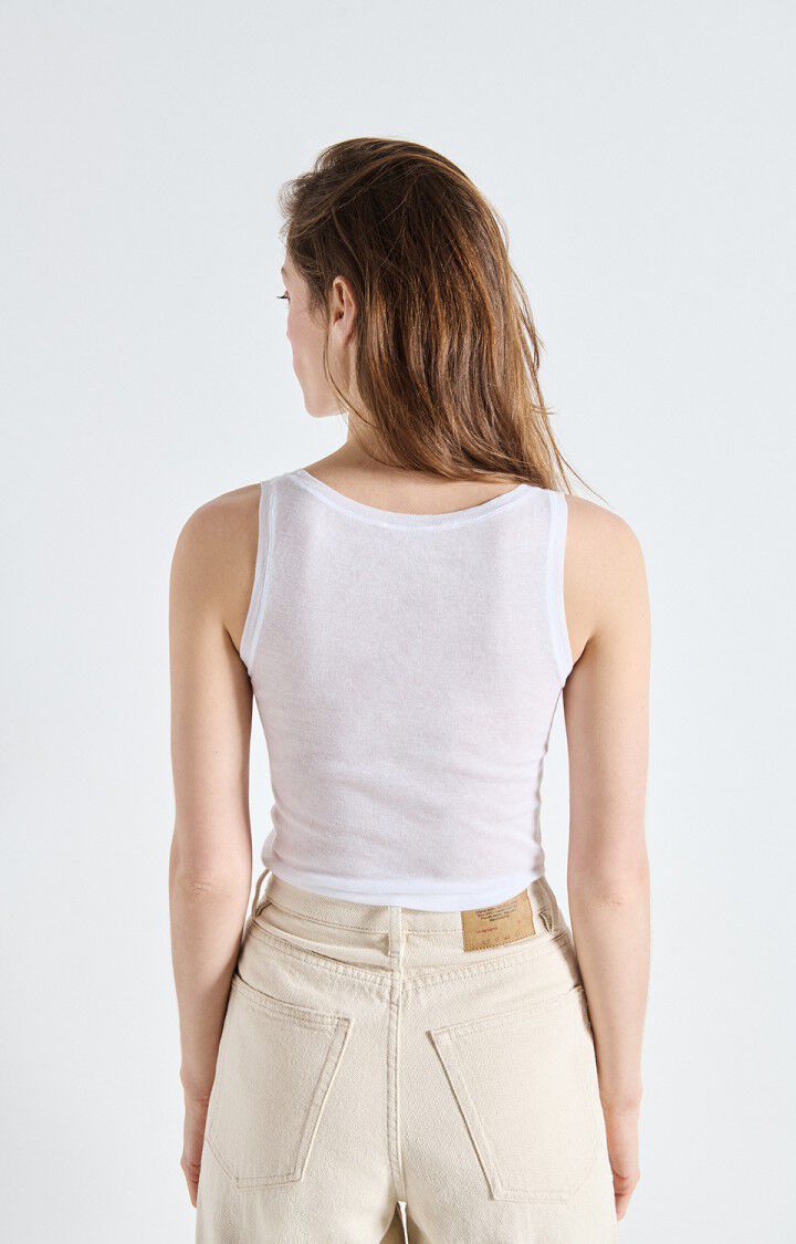 Massachusetts Tank Top, White