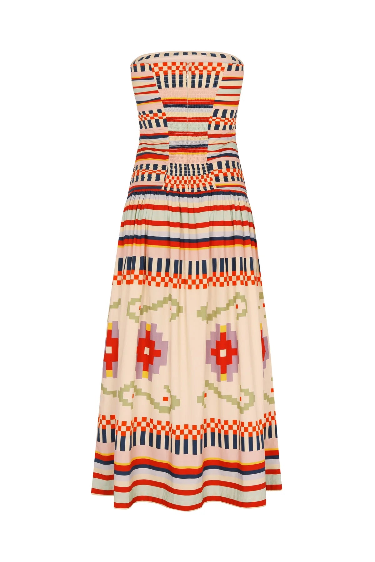 Malla Dress, Multi Chacana