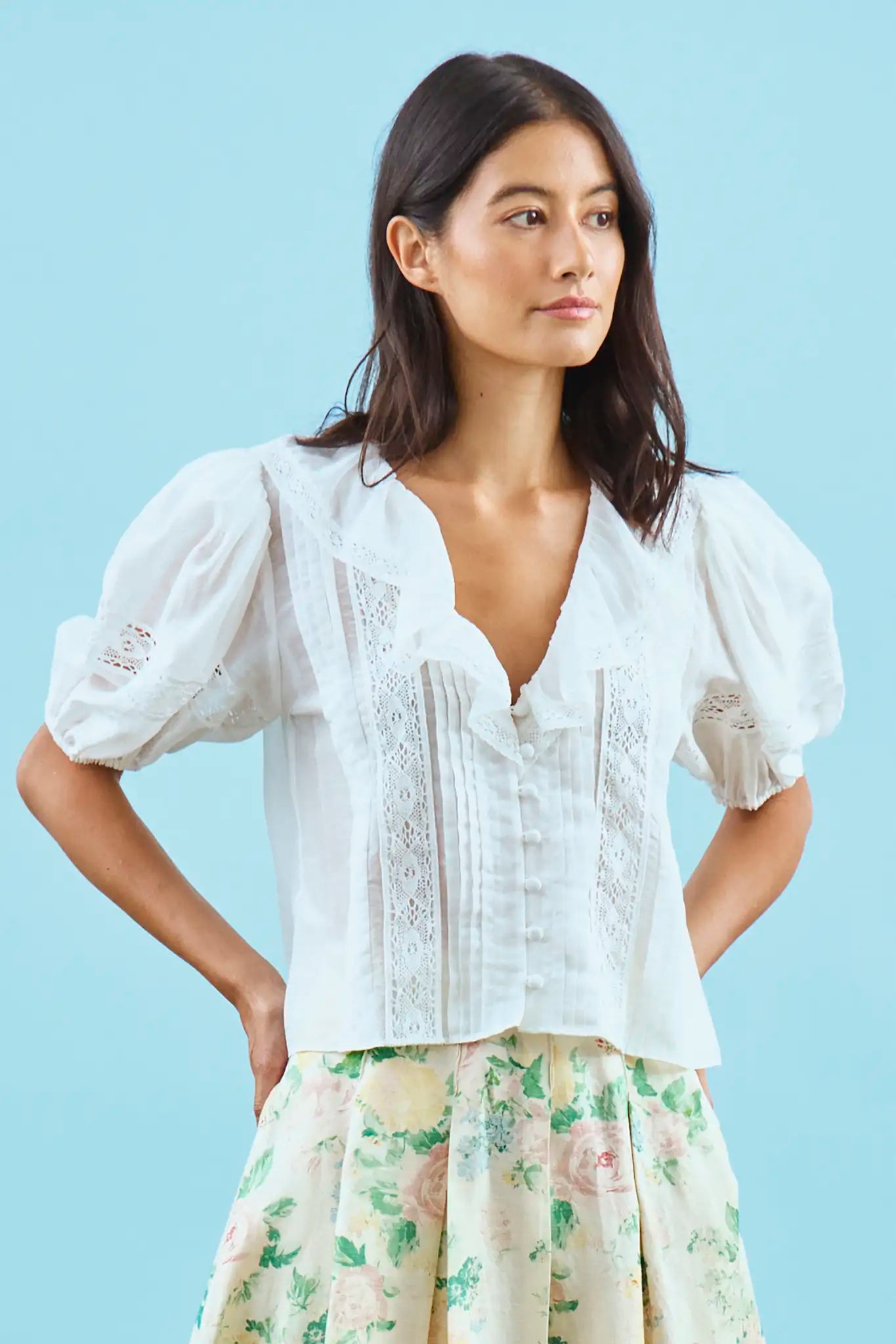 Mare Top, White