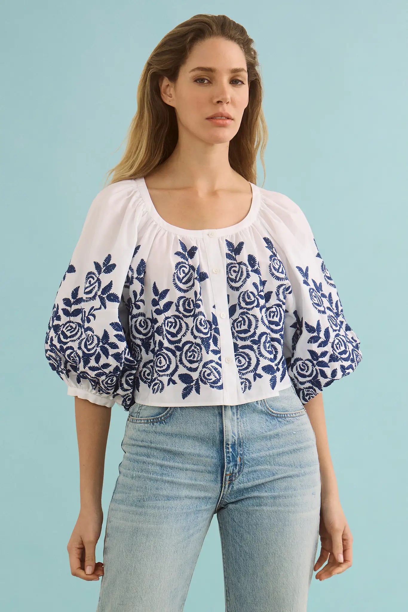 Marie Top, White Rose Fence