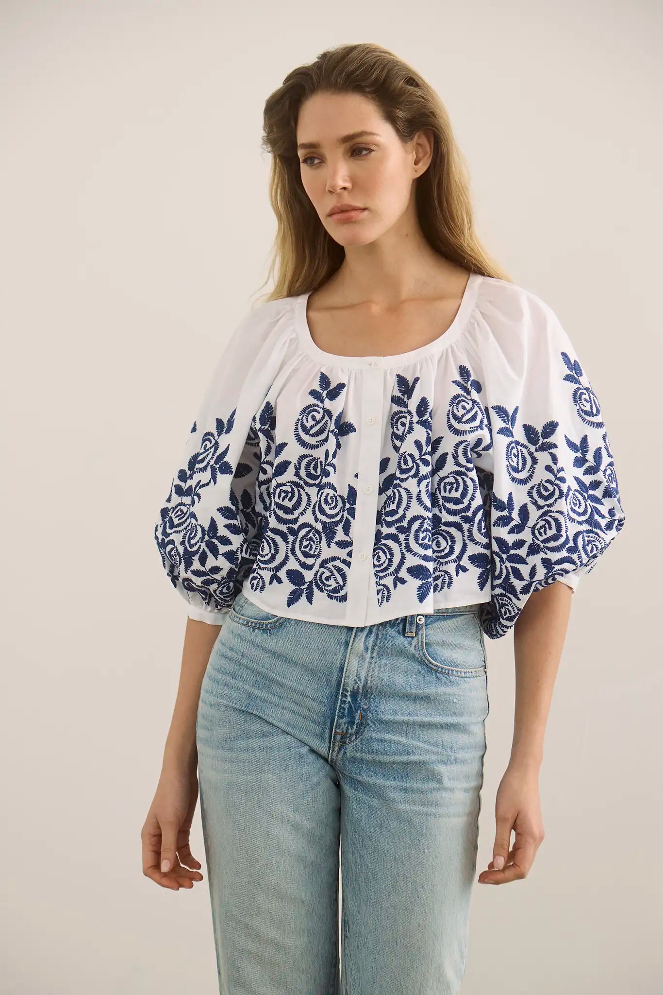 Marie Top, White Rose Fence